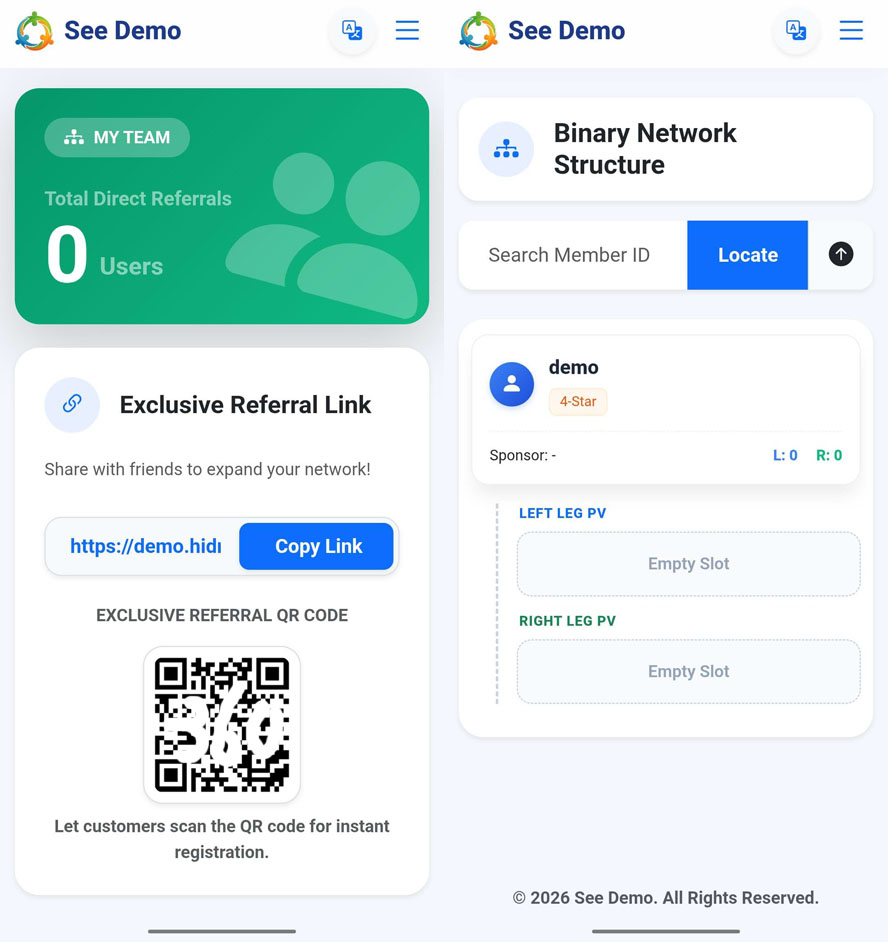 简繁英文三语双轨多级别带商城和大转盘系统前台截图